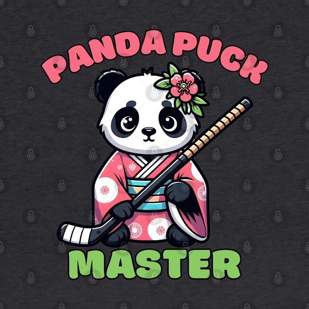 Ice hockey panda by Japanese Fever